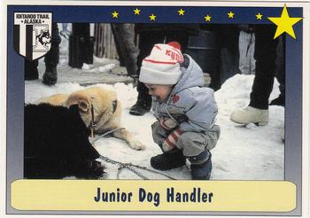 1992 MotorArt Iditarod Sled Dog Race #98 Junior Dog Handler [Checklist #3] Front